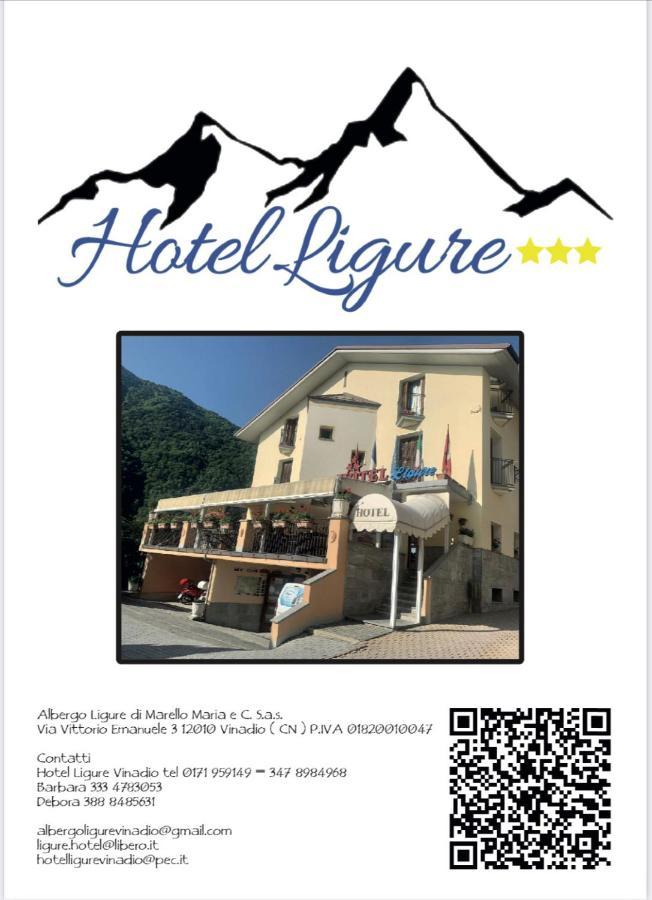 Hotel Ristorante Ligure Vinadio Exterior foto